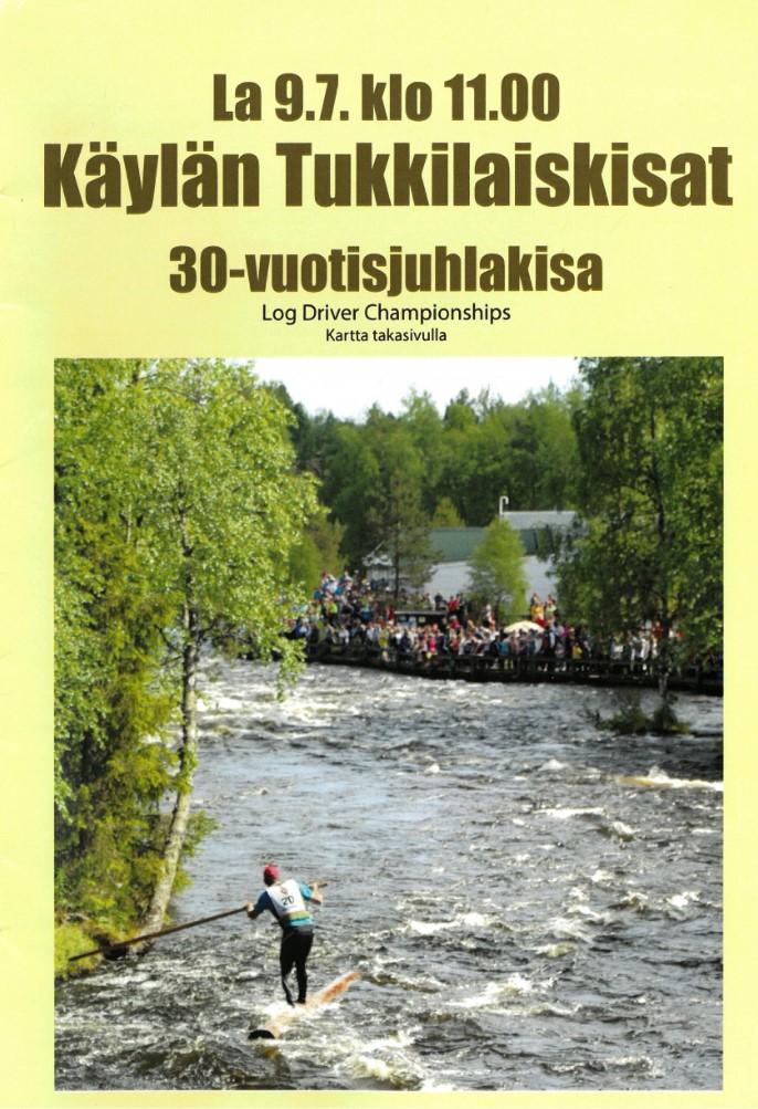 Käylän tukkilaiskisat 9 7 2022 osa kansi