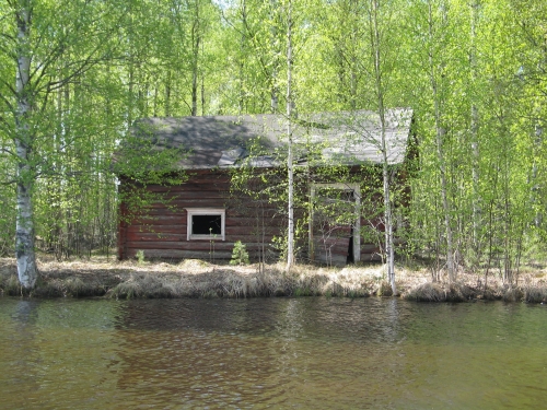 Nahkaniemen uittokämppä p v2006